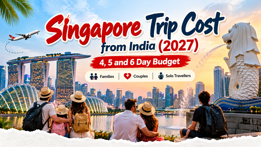 Singapore Trip Cost from India (2027): 4, 5 and 6 Day Budget for Families, Couples and Solo Travellers — Exciting Tales blog