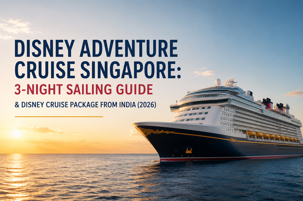 Disney Adventure Cruise Singapore: 3-Night Sailing Guide & Disney Cruise Package from India (2026)