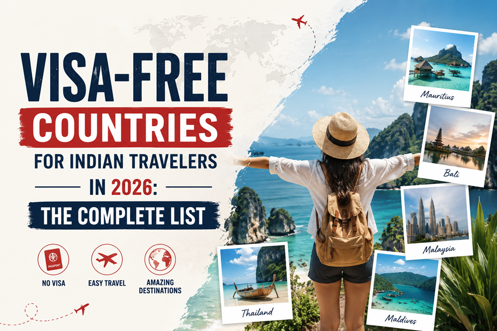 Visa-Free Countries for Indian Travelers in 2026: The Complete List