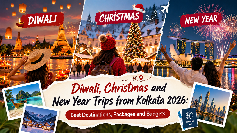 Diwali, Christmas and New Year Trips from Kolkata 2026: Best Destinations, Packages and Budgets — Exciting Tales blog