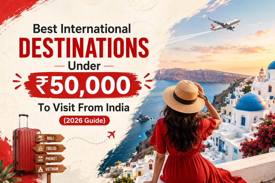 Best International Destinations Under ₹50,000 To Visit From India (2026 Guide)