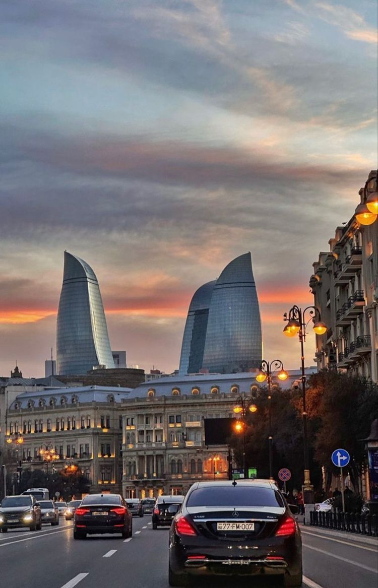 Arrival in Baku