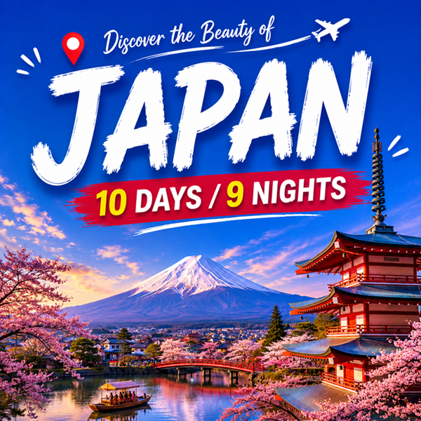 The Ultimate Japan Odyssey – 9 Nights to Osaka, Kyoto, Hakone and Tokyo