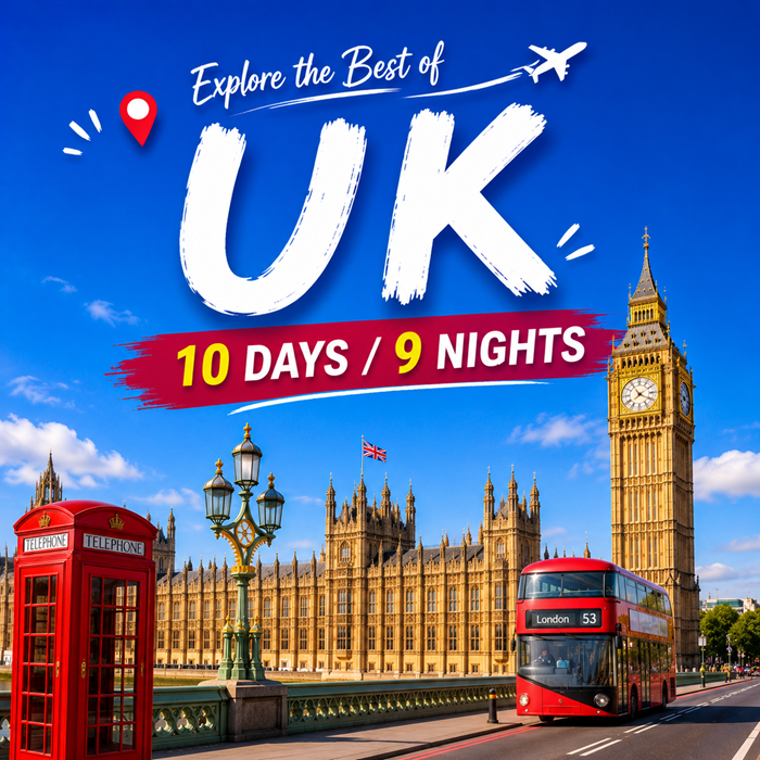 9 night UK itinerary for budget travelers