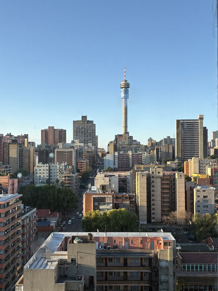 Arrival in Johannesburg