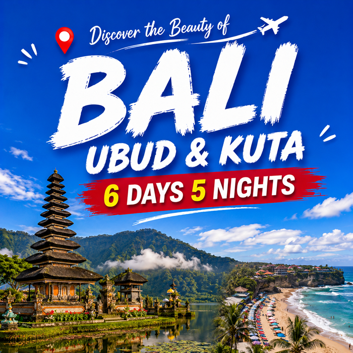 Hit Bali Getaway: Ubud & Kuta