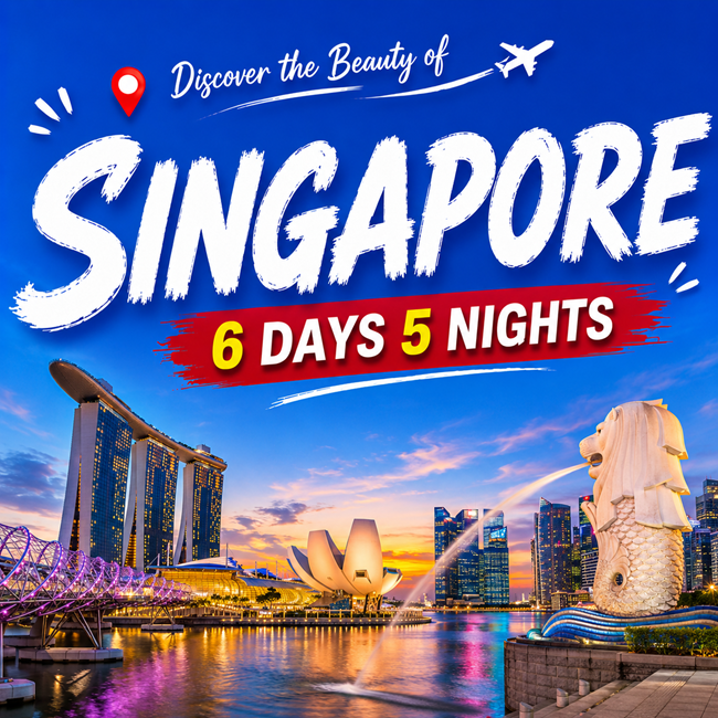 Amazing Singapore Escape – 5 Nights Singapore Tour Package