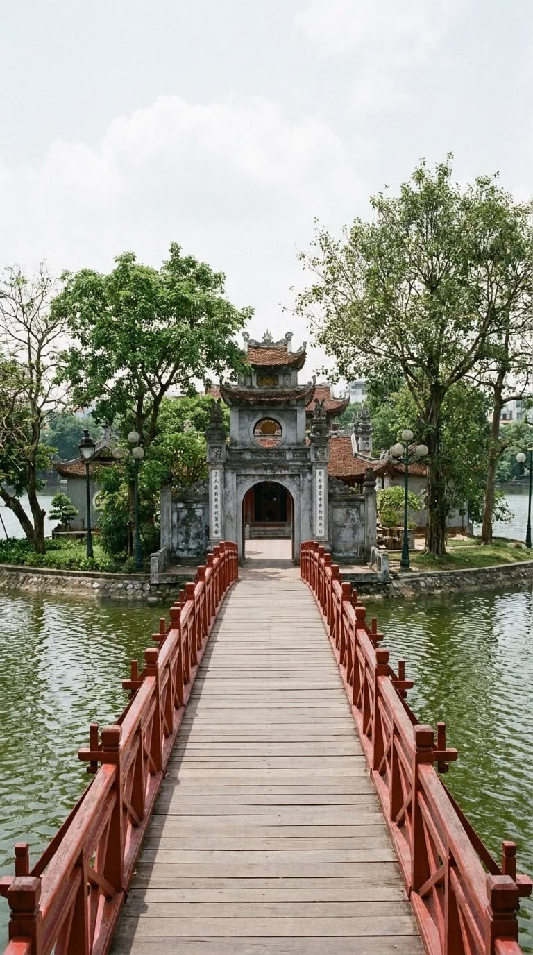 Arrival in Hanoi